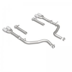Dodge Challenger R/T Performance Exhaust - Rear - Magnaflow - MagnaFlow Axle-Back 19210, Quad Split Rear, Race Series - `15-`16