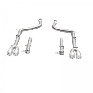 Dodge Challenger R/T Performance Exhaust - Rear - Magnaflow - MagnaFlow Axle-Back 19210, Quad Split Rear, Race Series - `15-`16