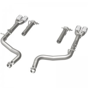 Dodge Challenger R/T Performance Exhaust - Rear - Magnaflow - MagnaFlow Axle-Back 19210, Quad Split Rear, Race Series - `15-`16