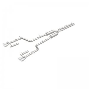 Dodge Challenger Performance Exhaust - Rear - Magnaflow - Cat Back, Quad Split, Competition Series - `15-`23