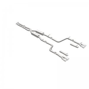 Dodge Challenger Performance Exhaust - Rear - Magnaflow - Cat Back, Quad Split, Competition Series - `15-`23