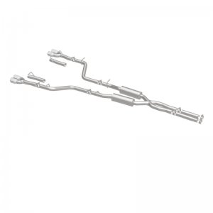 Dodge Challenger Performance Exhaust - Rear - Magnaflow - Cat Back, Quad Split, Competition Series - `15-`23