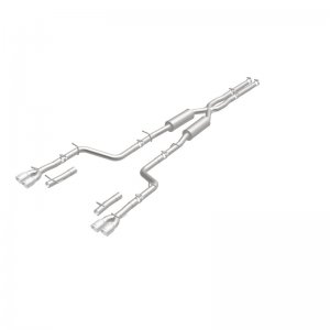 Dodge Challenger Performance Exhaust - Rear - Magnaflow - Cat Back, Quad Split, Competition Series - `15-`23