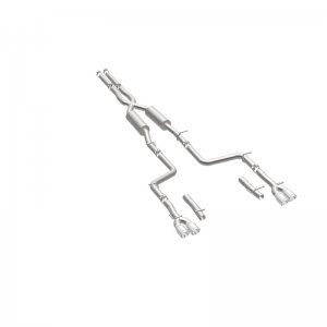 Dodge Challenger Performance Exhaust - Rear - Magnaflow - Cat Back, Quad Split, Competition Series - `15-`23