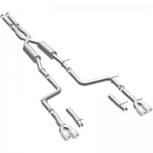 Dodge Challenger Performance Exhaust - Rear - Magnaflow - Cat Back, Quad Split, Competition Series - `15-`23