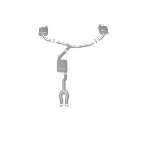 Chrysler 300C Performance Exhaust - Dual Split Rear Exit - Magnaflow - Cat Back - 2015