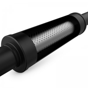 Ford Mustang Performance Exhaust - Rear - Magnaflow - Cat Back, Dual Split - Black - `15-`17