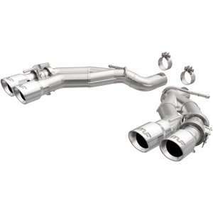 Chevrolet Camaro Performance Exhaust - Rear - Magnaflow - Race Axle Back with Quad Polished Tips - Polished - `16-`24