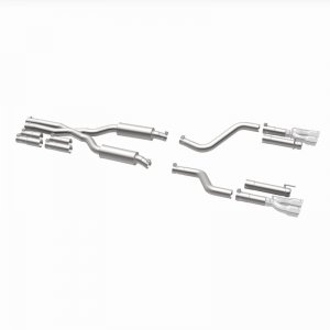 Dodge Challenger Performance Exhaust - Rear - Magnaflow - Cat Back, Quad Tips - Polished - `15-`23