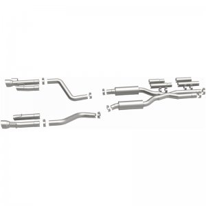 Dodge Charger Performance Exhaust - Rear - Magnaflow - Cat Back, Competition Series - Polished - `15-`23