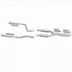 Dodge Charger Performance Exhaust - Rear - Magnaflow - Cat Back, Competition Series - Polished - `15-`23