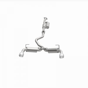 Subaru BRZ Performance Exhaust - Dual Rear Exit - Magnaflow - NEO Series Cat-Back with No Drone Technology (NDT), Mandrel Bent, 4.5