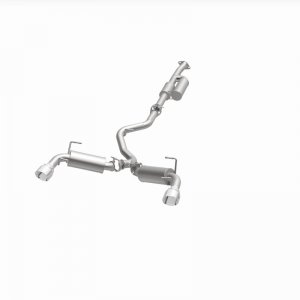 Subaru BRZ Performance Exhaust - Dual Rear Exit - Magnaflow - NEO Series Cat-Back with No Drone Technology (NDT), Mandrel Bent, 4.5