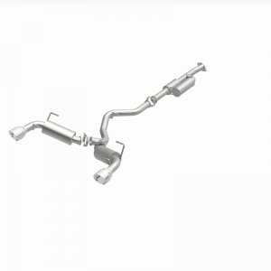 Subaru BRZ Performance Exhaust - Dual Rear Exit - Magnaflow - NEO Series Cat-Back with No Drone Technology (NDT), Mandrel Bent, 4.5