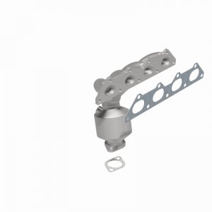 Mitsubishi Lancer Performance Exhaust - Front - Magnaflow - HM Grade Manifold Catalytic Converter - `02-`03