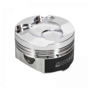 Subaru WRX Engine Piston Set - Manley Performance - Forged - 4cyl - 86.25mm +.25mm Over Size Bore - 10:1 Dish - 2015