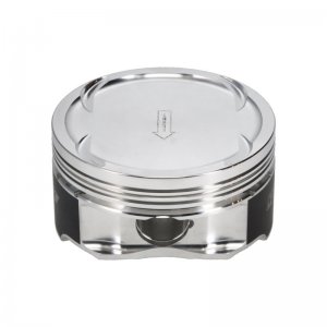 Nissan 350Z Piston Set - Manley Performance - 81.4mm Stroker 96.00mm +.5mm Bore 8.5:1 Dish - `03-`07