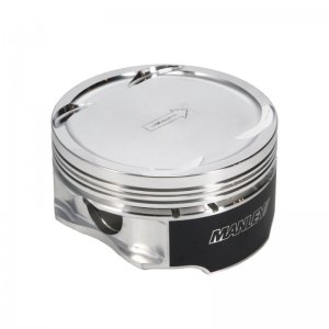 Nissan 350Z Piston Set - Manley Performance - 81.4mm Stroker 96.00mm +.5mm Bore 8.5:1 Dish - `03-`07