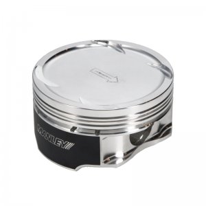 Nissan 350Z Piston Set - Manley Performance - Stroker 81.4mm, Bore 96.50mm +1.0mm, 8.5:1 Dish - `03-`07