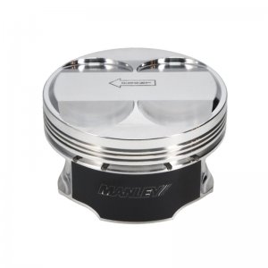 Nissan 350Z Piston Set - Manley Performance - 81.4mm Stroker 95.75mm +.25 Bore 11.0:1 Dome - `03-`07