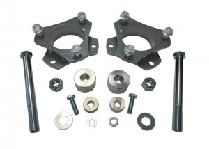 Toyota Tacoma Suspension Strut Spacer Leveling Kit - Front - Maxtrac - 2.5 in. - Powder Coated Grey - `05-`18