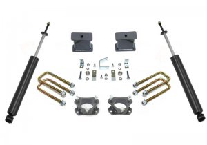 Toyota Tacoma Suspension Lift Kit - Rear - Maxtrac - Incl. Strut Spacers; Lift Blocks; U-Bolts; Carrier Bearing Drop Bracket; Maxtrac Shocks - `05-`18