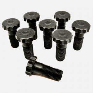 Ford Mustang Flywheel Bolt Kit - McLeod Racing - Grade 8, 10mm x 1.0, Set of 8 - 2000