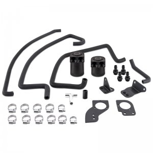 Nissan 350Z Oil Catch Can Kit - Mishimoto - Baffled PCV-Side - `07-`09