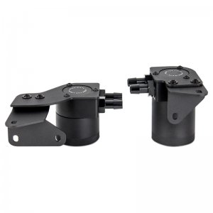 Nissan 350Z Oil Catch Can Kit - Mishimoto - Baffled PCV-Side - `07-`09