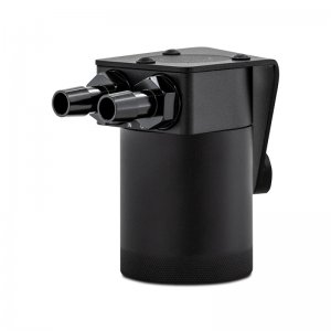 Chevrolet Corvette C8 Baffled Oil Catch Can Kit - PCV Side - Mishimoto - Black - 2020