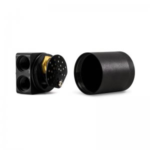 Chevrolet Corvette C8 Baffled Oil Catch Can Kit - PCV Side - Mishimoto - Black - 2020