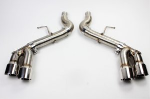 Chevrolet Camaro SS Performance Exhaust - Mishimoto - Quad-Tip Race Axle-Back - Polished - `16-`24