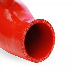 Chevrolet Camaro Silicone Induction Hose - Mishimoto - Wire-reinforced, CNC-machined PCV port - Red - 2016