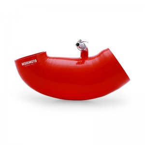 Chevrolet Camaro SS Silicone Induction Hose - Mishimoto - 5-ply, CNC fittings, Eliminates Sound Symposer - Red - `16-`19