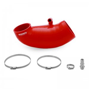Chevrolet Camaro SS Silicone Induction Hose - Mishimoto - 5-ply, CNC fittings, Eliminates Sound Symposer - Red - `16-`19