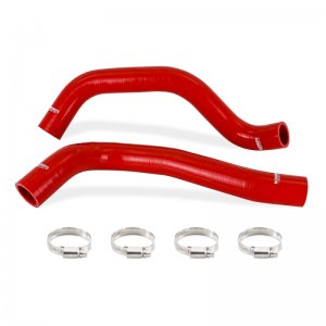 Toyota Tacoma Radiator Hose Kit - Mishimoto - Silicone, 4-ply, Heat-resistant Embedded Fibers - Red - `16-`23