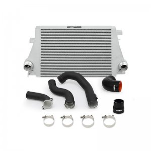 Chevrolet Camaro Performance Intercooler Kit - Mishimoto - MMINT-CAM4-16KWBK - Wrinkle Black - 2016