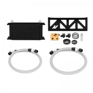 Subaru BRZ Oil Cooler Kit - Mishimoto - Thermostatic - Black - 2013