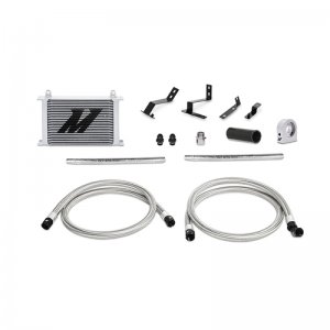 Chevrolet Camaro LT Oil Cooler Kit - Mishimoto - Non-thermostatic/Thermostatic - Silver - `16-`17