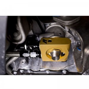 Chevrolet Camaro LT Oil Cooler Kit - Mishimoto - Thermostatic - Black - `16-`17