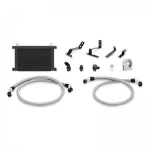 Chevrolet Camaro SS Oil Cooler Kit - Mishimoto - 25-Row Stacked Plate - Black - `16-`17