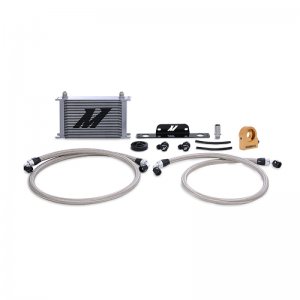 Chevrolet Camaro SS Oil Cooler Kit - Mishimoto - Thermostatic - Silver - `10-`15