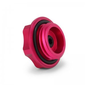 Subaru BRZ Oil Filler Cap - Mishimoto - Billet CNC-machined, Limited Edition - Pink - `13-`14