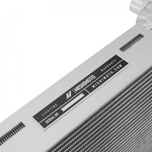 Toyota GR Supra Auxiliary Radiators - Mishimoto - Performance Aluminum - Polished - 2020