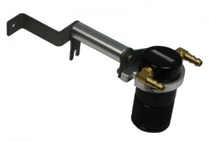 Chevrolet Camaro ZL1 Oil Catch Can - Moroso - Small Body - Billet Aluminum - Black - `12-`15