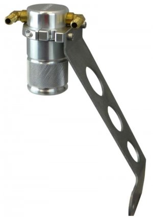 Chevrolet Corvette Catch Can - Moroso - Air/Oil Separator - Small Body - Billet Aluminum - `05-`13