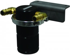 Dodge Challenger Hellcat Catch Can - Moroso - Air/Oil Separator - Black - `15-`19