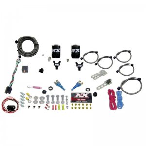 Nissan 370Z Nitrous Oxide Injection System - Nitrous Express - Dual Nozzle (35-150HP) w/o Bottle - `03-`18