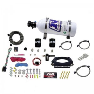 Chevrolet Corvette C7 Nitrous Oxide Kits - Nitrous Express - Nitrous Plate Kit (50-300HP) w/5lb Bottle - 2014