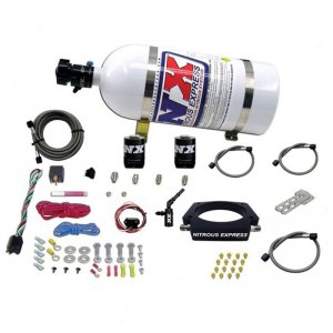 Chevrolet Corvette C7 Nitrous Oxide Kit - Nitrous Express - Nitrous Plate Kit (50-300HP) w/10lb Bottle - 2014